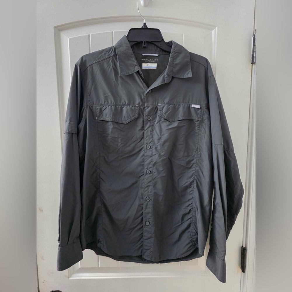 Columbia Men's Dark Gray Shirt Jacket
